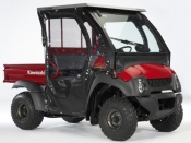 Kawasaki Mule 600 Utility Vehicle with Soft Door Kit Kawasaki Mule 600 Utility Vehicle with Soft Door Kit